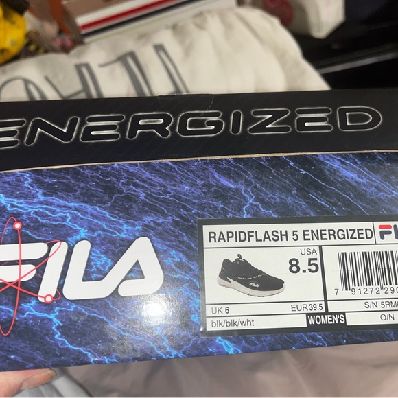 BNIB FILA WOMENS RAPIDFLASH 5 ENERGIZED SNEAKERS - Picture 6 of 11